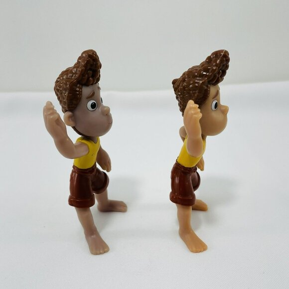 Disney McDonald Luca Alberto Toy Figure Lot Bundle Pair Movie Fantasy Animation - Picture 4 of 9
